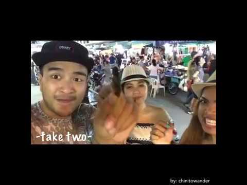 Creepy Crawlies eating Experience in Khaosan Road, Bangkok 2016