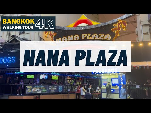 Nana Plaza  – Walk with me  – Day Trip in Bangkok & Thailand [4k 60fps]