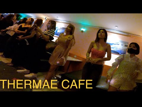 ONLY INSIDE THERMAE CAFE | Bangkok Nightlife | So many pretty ladies! ❤️❤️❤️