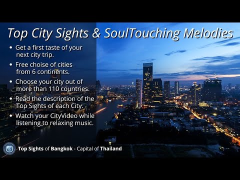 🏙 Top Sights of  Bangkok (Thailand🇹🇭) & SoulTouching Melodies 🎶