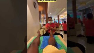 Indian gets his first Thai massage in Bangkok! #shorts #thailand