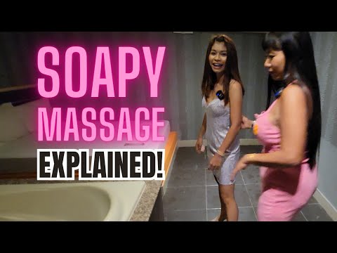 INSIDE THAILANDS "SOAPY MASSAGE PARLOR", BEAUTIFUL YOUNG LADY – SEE WHAT HAPPENS!!