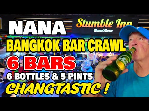 BANGKOK BAR CRAWL Nana Soi 4 Sukhumvit.