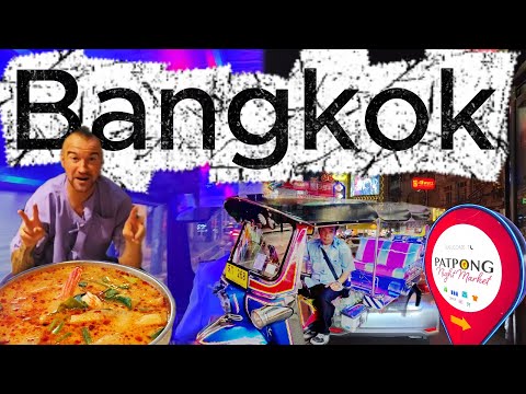 Bangkok Nightlife Adventure, Mahanakhon Skywalk, Chinatown Street Food Patpong Market กรุงเทพกลางคืน