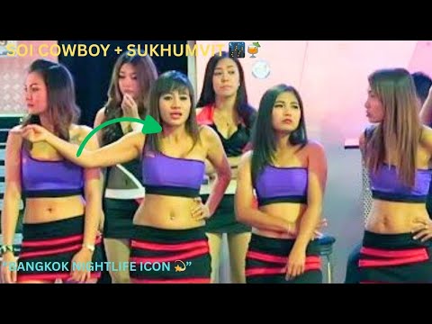 Soi Cowboy & Sukhumvit Road Bangkok 2025 🌃🔥 | Full Nightlife Tour Thailand