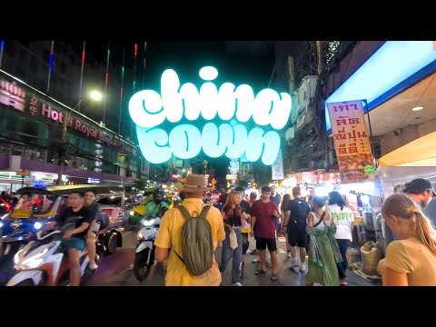 Bangkok Chinatown Food Tour 🍜 + Patpong Night Market Adventures| Street Food & Nightlife