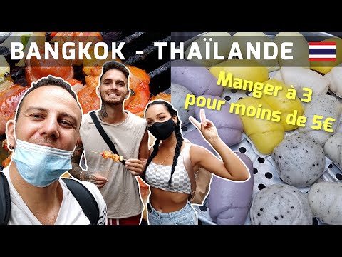 Challenge de manger pour 200 Bath à 3 – Patpong Streetfood Market à Bangkok en Thaïlande