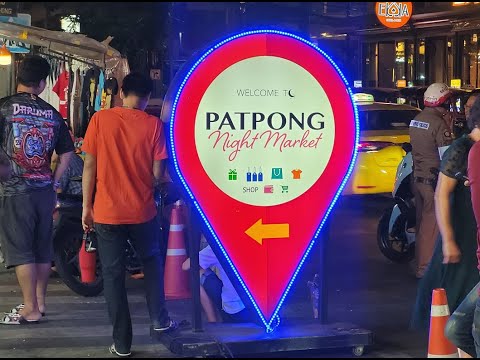 Patpong night market Bangkok