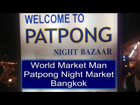 Patpong Night Market Bangkok